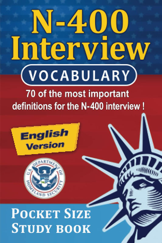 Pocket-Sized N-400 Vocabulary Book